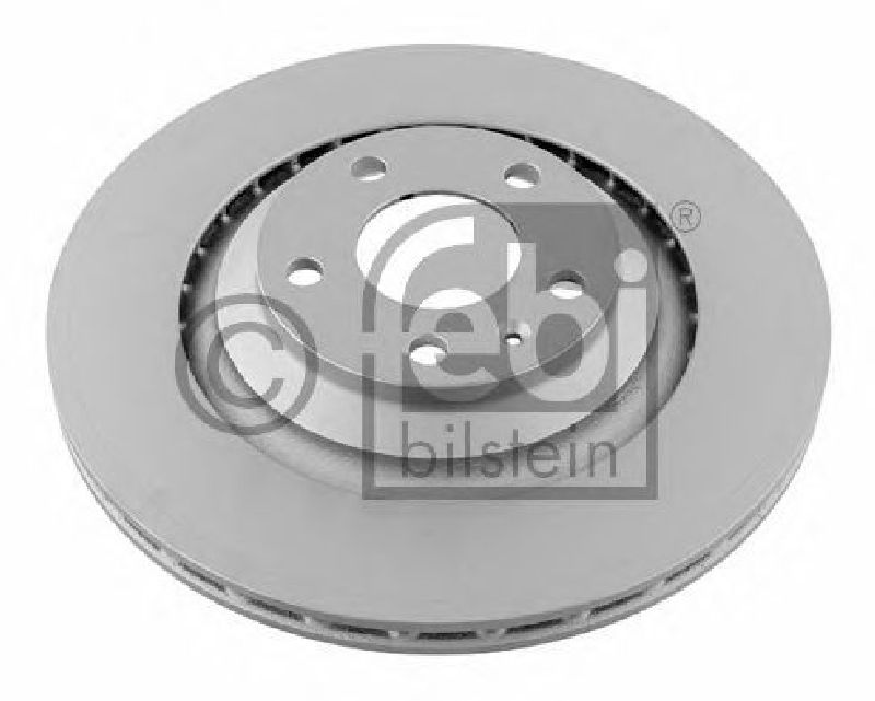 FEBI BILSTEIN 26654 - Brake Disc Rear Axle AUDI