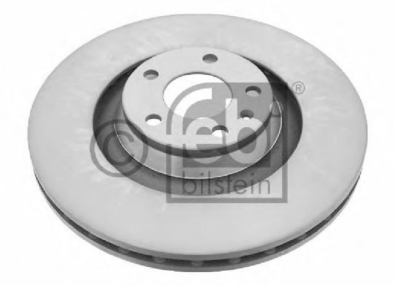 FEBI BILSTEIN 26659 - Brake Disc Front Axle AUDI