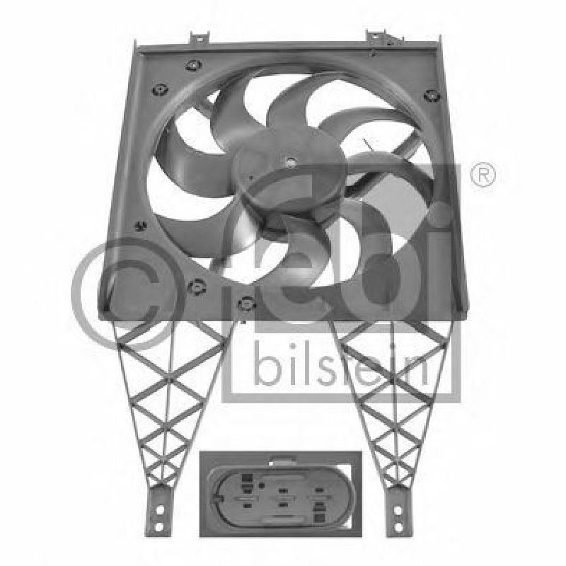 FEBI BILSTEIN 26860 - Fan, radiator VW