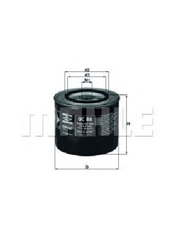 OC 86 KNECHT 77643240 - Oil Filter