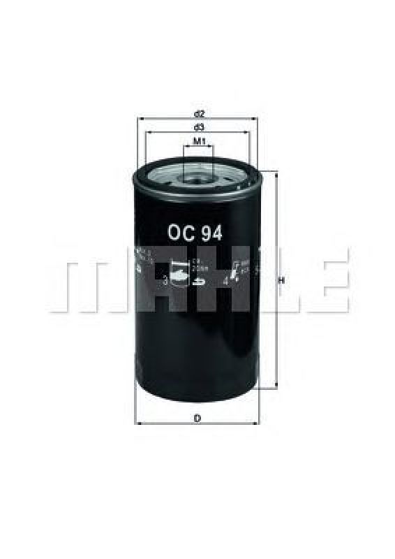 OC 94 KNECHT 77796824 - Oil Filter