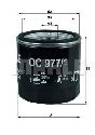 OC 977/1 KNECHT 70581855 - Oil Filter AUDI, VW, SEAT, SKODA