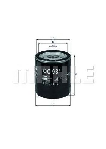 OC 981 KNECHT 70515878 - Oil Filter FORD USA