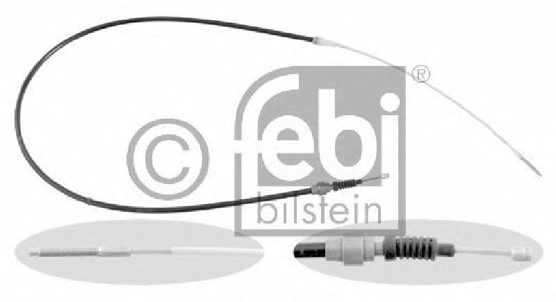 FEBI BILSTEIN 27154 - Cable, parking brake Right Rear | Left Rear