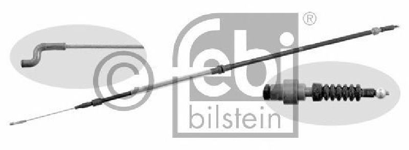 FEBI BILSTEIN 27161 - Cable, parking brake Right Rear | Left Rear