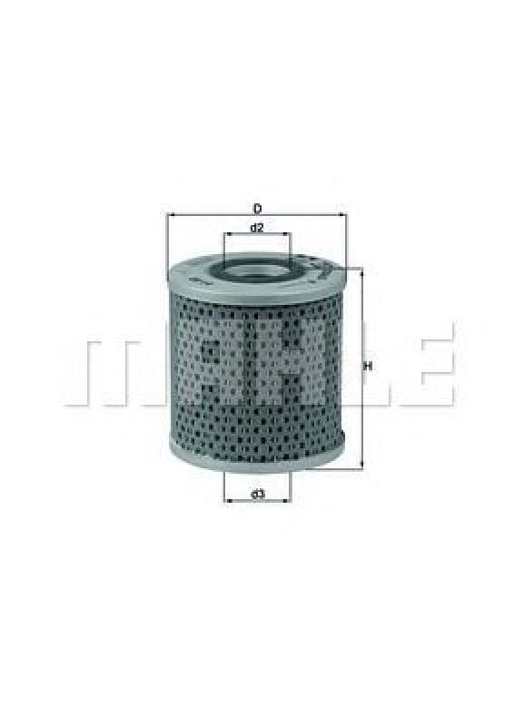 OX 14D KNECHT 77650567 - Oil Filter