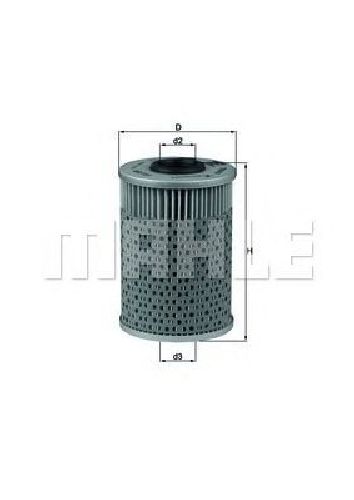 OX 151D KNECHT 78782781 - Oil Filter