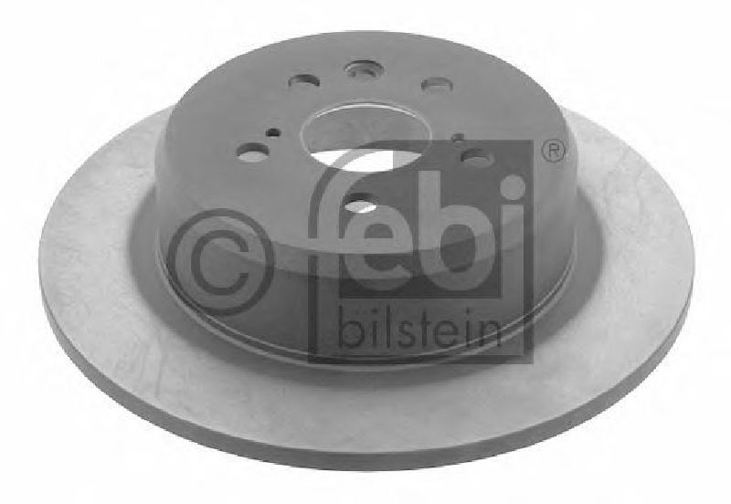 FEBI BILSTEIN 27239 - Brake Disc Rear Axle