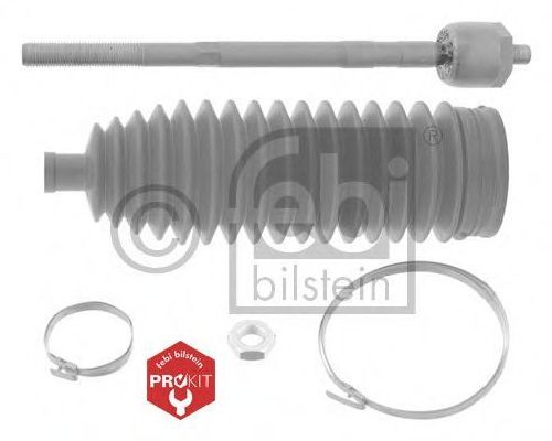 FEBI BILSTEIN 27303 - Repair Kit, tie rod axle joint PROKIT Front Axle left and right OPEL, VAUXHALL, RENAULT, NISSAN