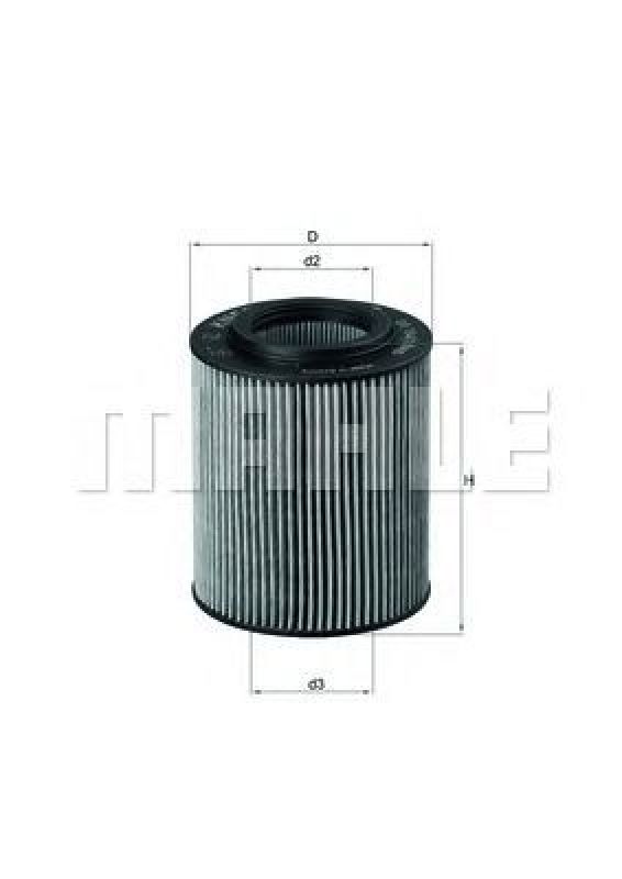 OX 154/1D KNECHT 78504037 - Oil Filter WIESMANN, BMW