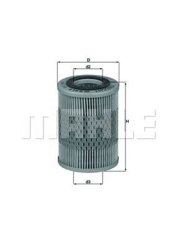 OX 159D KNECHT 79655614 - Oil Filter