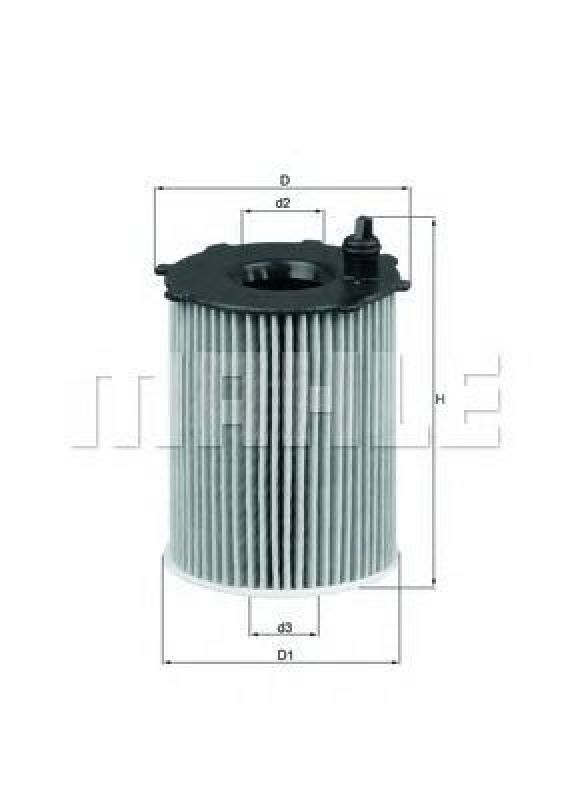 OX 171/2D KNECHT 78559700 - Oil Filter FORD, CITROËN, PEUGEOT, MAZDA, VOLVO, SUZUKI, TOYOTA, FIAT, MINI, MITSUBISHI