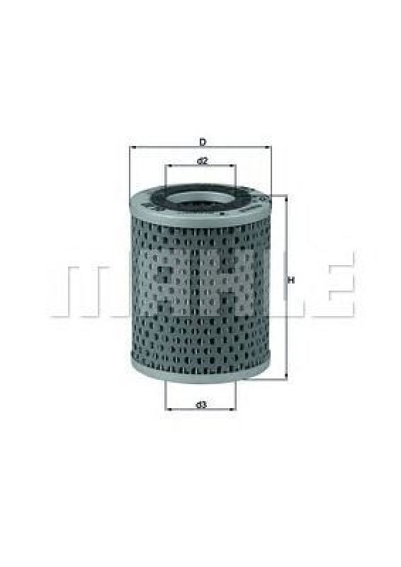 OX 20D KNECHT 77540289 - Oil Filter