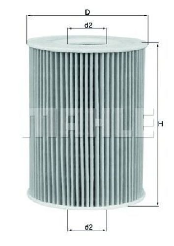 OX 254D5 KNECHT 72346910 - Oil Filter PORSCHE