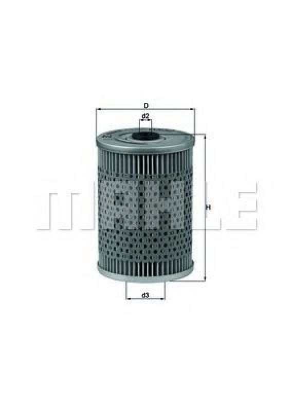 OX 32D KNECHT 72011401 - Oil Filter MERCEDES-BENZ