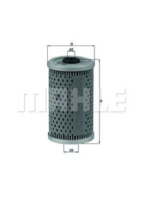 OX 33D KNECHT 72011997 - Oil Filter