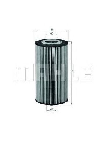 OX 358D KNECHT 70318035 - Oil Filter AUDI, VW