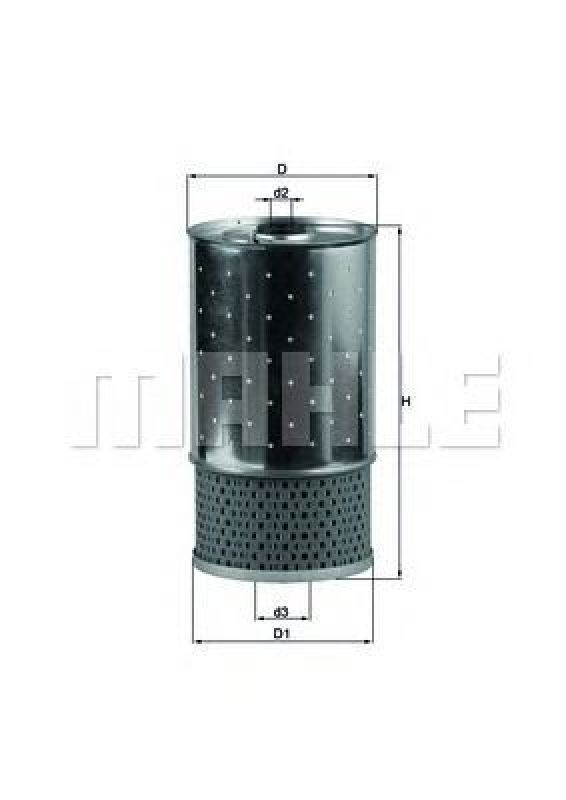 OX 38D KNECHT 77020894 - Oil Filter MERCEDES-BENZ, SSANGYONG, DAEWOO, PUCH, AEBI