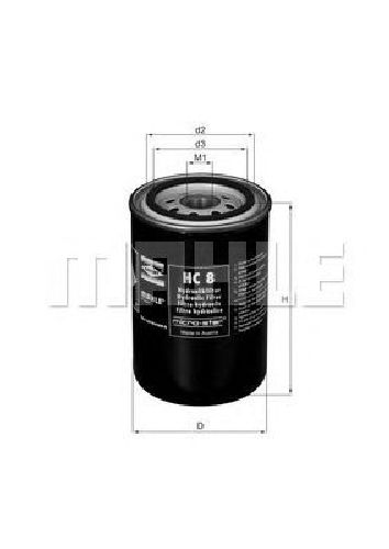 HC 8 KNECHT 77441934 - Filter, operating hydraulics