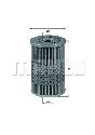 OX 43D KNECHT 77021934 - Oil Filter FENDT