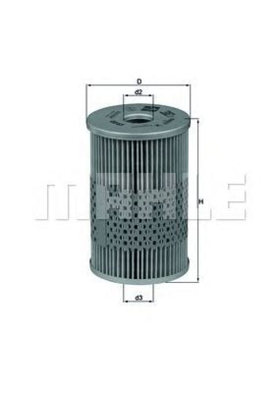 OX 43D KNECHT 77021934 - Oil Filter FENDT