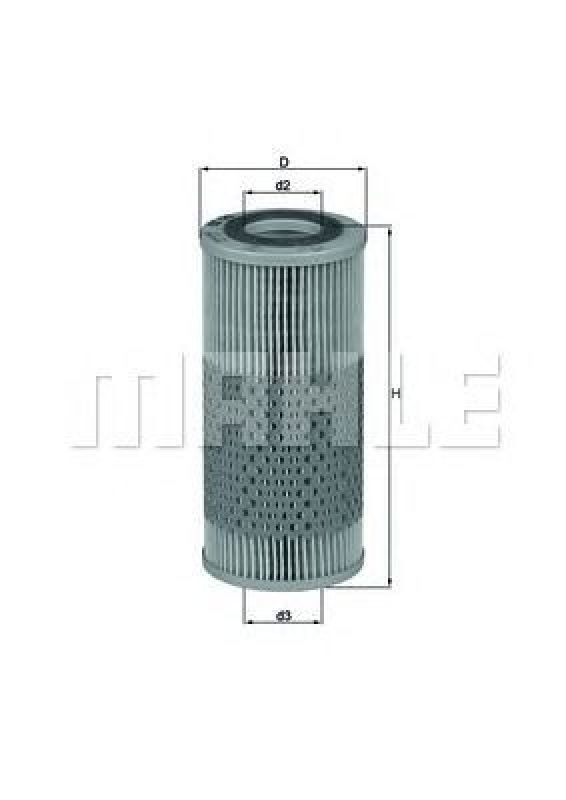 OX 50D KNECHT 77704752 - Oil Filter