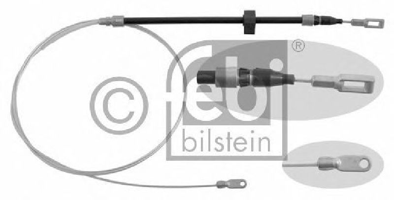 FEBI BILSTEIN 27974 - Cable, parking brake Front