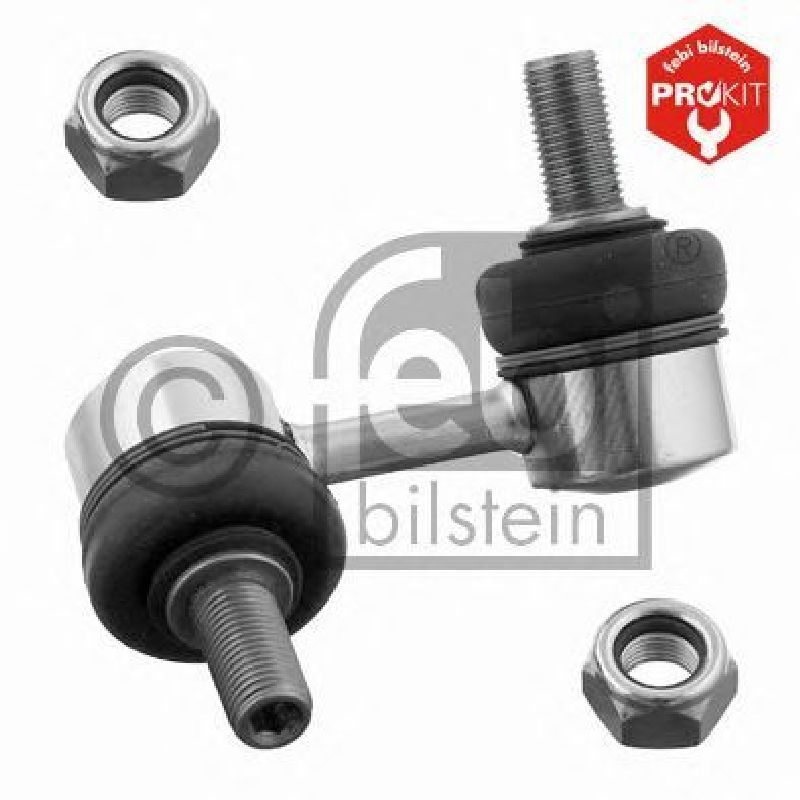 FEBI BILSTEIN 27988 - Rod/Strut, stabiliser PROKIT Front Axle Right MITSUBISHI