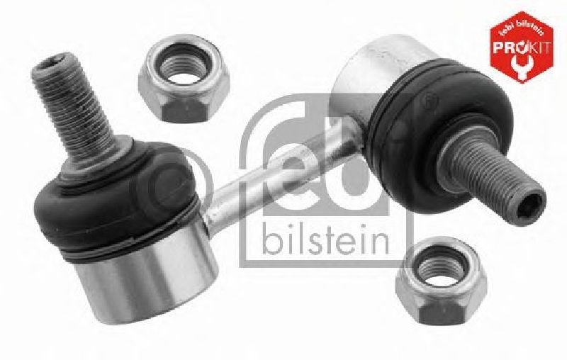 FEBI BILSTEIN 27989 - Rod/Strut, stabiliser PROKIT Front Axle Left MITSUBISHI