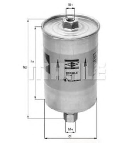 KL 184 KNECHT 79861709 - Fuel filter
