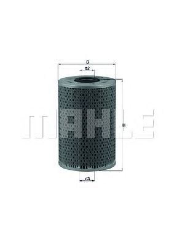 OX 88D KNECHT 77646557 - Oil Filter