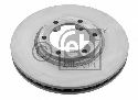 FEBI BILSTEIN 28434 - Brake Disc Front Axle