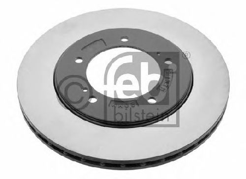 FEBI BILSTEIN 28436 - Brake Disc Front Axle