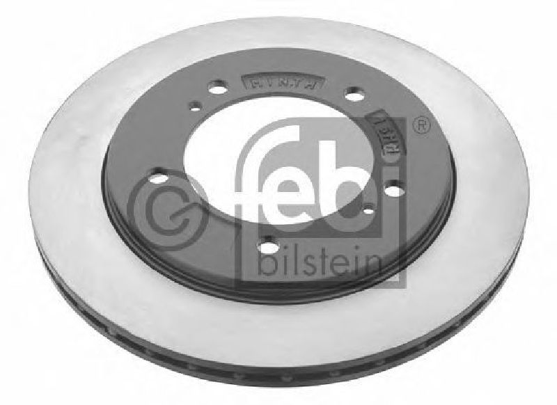 FEBI BILSTEIN 28438 - Brake Disc Front Axle