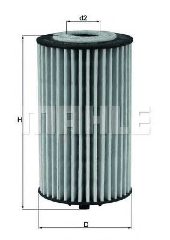 OX 978D KNECHT 72352745 - Oil Filter OPEL, VAUXHALL