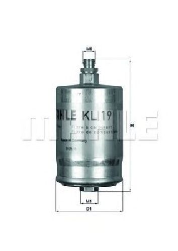 KL 19 KNECHT 77850191 - Fuel filter