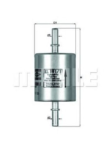KL 191/1 KNECHT 76816292 - Fuel filter JOHN DEERE
