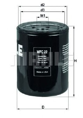 WFC 22 KNECHT 70385099 - Coolant Filter RENAULT TRUCKS