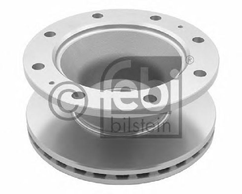 FEBI BILSTEIN 29163 - Brake Disc Front Axle | Rear Axle