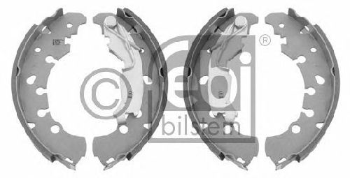 FEBI BILSTEIN 29190 - Brake Shoe Set Rear Axle FIAT, OPEL, VAUXHALL