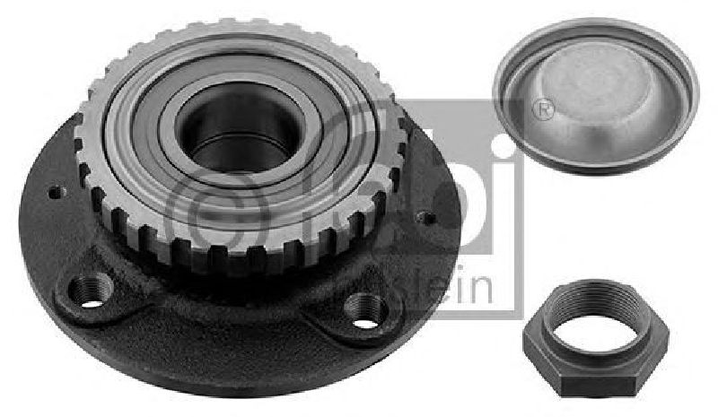 FEBI BILSTEIN 29384 - Wheel Bearing Kit Rear Axle left and right CITROËN, PEUGEOT