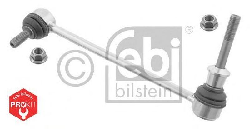 FEBI BILSTEIN 29610 - Rod/Strut, stabiliser PROKIT Front Axle Left BMW