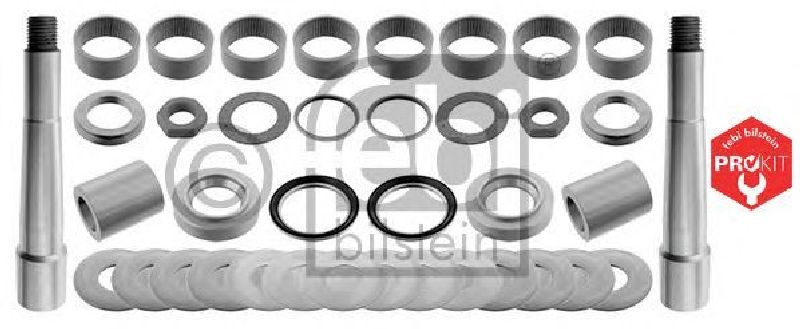 FEBI BILSTEIN 29710 - Repair Kit, kingpin PROKIT Front Axle DAF, VOLVO