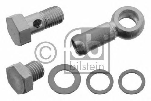 FEBI BILSTEIN 30077 - Attachment Parts Set, thermostat housing MERCEDES-BENZ