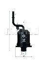 KL 246 KNECHT 76544530 - Fuel filter