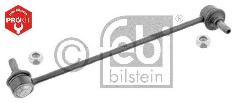 FEBI BILSTEIN 30126 - Rod/Strut, stabiliser PROKIT Front Axle Left