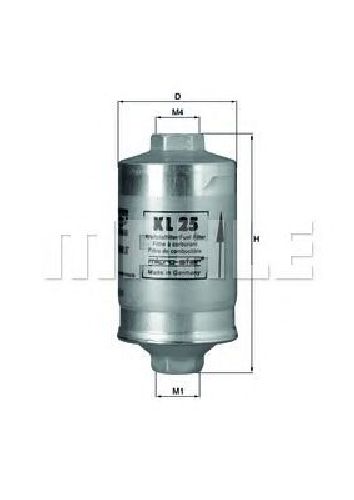 KL 25 KNECHT 77638117 - Fuel filter