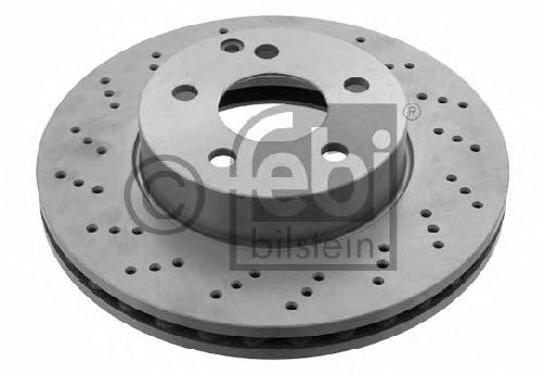 FEBI BILSTEIN 30552 - Brake Disc Front Axle MERCEDES-BENZ