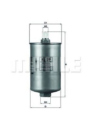 KL 29 KNECHT 77397888 - Fuel filter