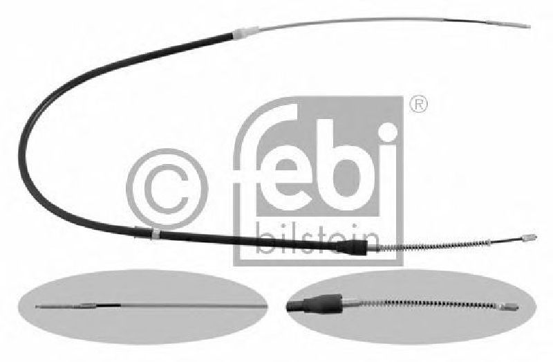 FEBI BILSTEIN 30765 - Cable, parking brake Right Rear | Left Rear